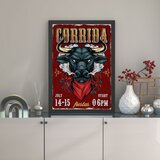 Wallity uramljena slika Corrida, 40x55 cm Cene
