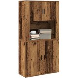  Visok predalnik Star les 80 x 33 x 150 cm Konstruiran les, (5000217336) | Shoptok.si