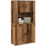  Visoki ormarić od starog drveta 80x33x150 cm od inženjerskog drveta | shoptok.hr