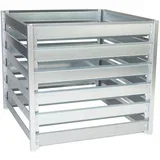 Kovinski vrtni kompostnik - kompostnik 91 x 91 x H85 cm / 704L - M800, (21922365)