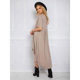 RUE PARIS Dress-RV-SK-R4889.09-dark beige | ePonuda.com
