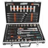 Brüder Mannesmann 232-delni komplet nasadnih ključev 1/4" in 1/2" | Shoptok.si