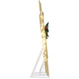 vidaXL LED irvasi 4 pcs Zlatno 45 x 19 x 65 cm tkanina | shoptok.hr