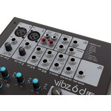Ld Systems VIBZ 6 D - 6 kanalna mešalna miza z DFX efekti - - Audio-Kondric | Shoptok.si