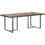 vidaXL Blagovaonski stol 200 cm od masivnog obnovljenog drva | shoptok.hr