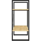 vidaXL ormarić za knjige s 2 razine 60 x 30 x 70 cm masivna borovina | shoptok.hr