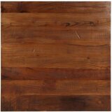 vidaXL Mizna plošča 70x70x2,5 cm kvadratna trden predelan les | Shoptok.si