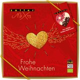 Zotter Schokoladen Bio MiXing srce Vegan - malina, bela, temna - 100 g | Shoptok.si