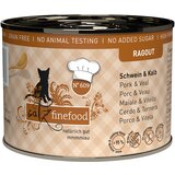 catz finefood Ragout 6 x 180 g/190 g - No.603 goska & puran (6 x 190 g) Cene