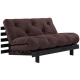 Karup Design Tamno smeđa sklopiva sofa 140 cm Roots Black Night – | shoptok.hr