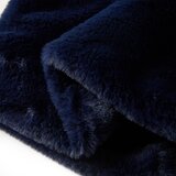  Dječji kaput od umjetnog krzna modri 116 | shoptok.hr