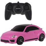  Licencirani auto na daljinsko upravljanje Volkswagen Beetle 1:24 RASTAR - roza | shoptok.hr