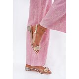 S. BARSKI Transparent Sandals On Low Heel With Decoration D&A | Shoptok.si