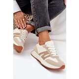 Boto Beige Women's Platform Sports Shoes Emidi | shoptok.hr