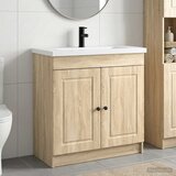 Set namještaja za kupaonicu Hrast sonoma 78,5 x 37,5 x 81 cm | shoptok.hr