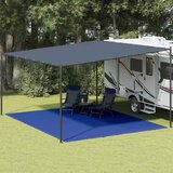  Tepih za šator 400 x 500 cm plavi HDPE | shoptok.hr