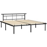 Furnova Posteljni okvir črn kovinski 180x200 cm, (21931453) | Shoptok.si