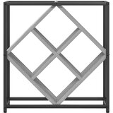  Rack za vino Sivi Sonoma Iverica Mali Pravokutni Moderni | shoptok.hr