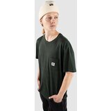 Element Basic Pocket Label T-shirt deep forest Cene