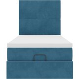  Okvir kreveta s madracima tamnoplavi 90x190cm baršunasti | shoptok.hr