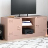 TV ormarić ružičasti 99 x 39 x 44 cm čelični Cijene