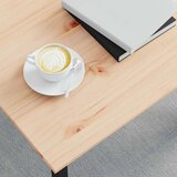  Stolić za kavu Prirodna 60 x 60 x 36 cm Čvrsto borovo drvo | shoptok.hr
