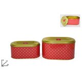  SET OVALNE LIMENE KUTIJICE 2 VELIČINE CM002619 | Eponuda.ba