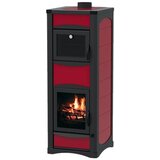 Alfa_Plam Peć na čvrsto gorivo Paollo Idro 25F crvena | ePonuda.com