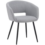 MID.YOU NASLANJAČ, tekstil svetlo siva | Shoptok.si