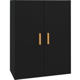 Maison Chic Viseča Stenska omarica - Zidna omarica črna 69,5x34x90 cm iu65, (22063426) | Shoptok.si
