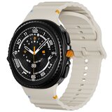 INF Združljiv s Samsung Galaxy Watch8/Watch8 Classic 22mm silikonski pašček Beige, (5000085958) | Shoptok.si