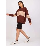 FANCY Sweatshirt-FA-BL-7629.19P-dark brown | shoptok.hr