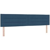  Krevet s opruga kutije s madracem Plava 200 x 200 cm tkanina | shoptok.hr