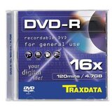  DVD-R TRAXDATA, 4.7GB, 16X, SLIM BOX 1 Cijene
