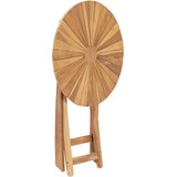  Sklopivi vrtni stol Ø 60 cm od masivne tikovine | Eponuda.com