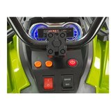Lean_Toys Quad na akumulator 12V ATV - napihljiva kolesa -zelena | Shoptok.si