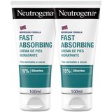 Neutrogena Norveška Formula Krema za Stopala Brze Apsorpcije Set 2 x 100 ml | shoptok.hr