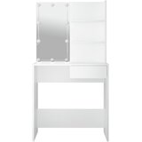  Toaletni stolić s LED svjetlima bijeli 74,5 x 40 x 141 cm | Eponuda.ba