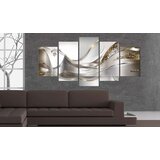  Slika na akrilnom staklu - Golden Flight [Glass] 200x100 | shoptok.hr