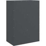  Visoka komoda antracit 67 x 39 x 95 cm čelična | shoptok.hr
