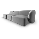 Milo Casa Siva žametna sedežna garnitura desni kot 311 cm Paolo – | Shoptok.si
