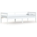  Posteljni okvir bel iz trdne borovine 90x200 cm, (20643064) | Shoptok.si