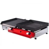 Gorenc Kombinovani Plinski roštilj Tradicija 80, 2 ploče, 2x5kW, 80x40cm | Eponuda.com