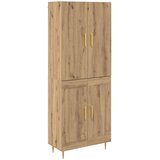  Highboard Umjetnički hrast 69,5 x 34 x 180 cm Konstruirano drvo | shoptok.hr