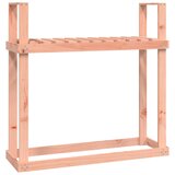 vidaXL stojalo za drva 110x35x108,5 cm trden les douglas | Shoptok.si