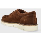 Garment Project Mokasinke od brušene kože Eilo Vibram Low za muškarce, boja: smeđa, GP2470 | shoptok.hr