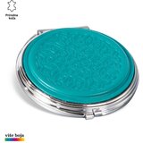 PRINC LEATHER Ogledalce, Tirkizno Cene