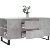  Stolić za kavu boja betona 102x44 5x50 cm od konstruiranog drva | shoptok.hr