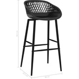  Barski stoli 4 kosi črni, (20700961) | Shoptok.si
