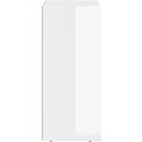  Kreveta Visoki sjaj bijela 59 x 35 x 80.5 cm Konstruirano drvo | shoptok.hr